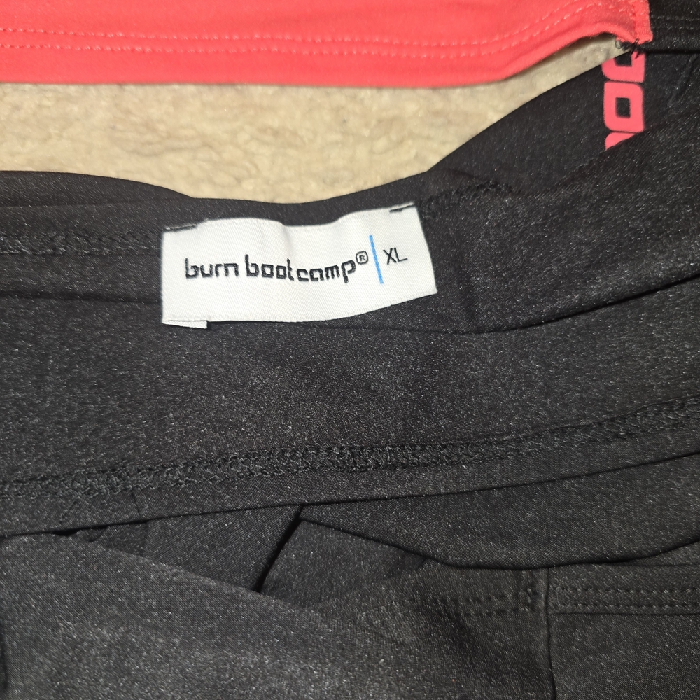 Black and Red Burn Boot Camp Tank Top - Picture 3 of 3